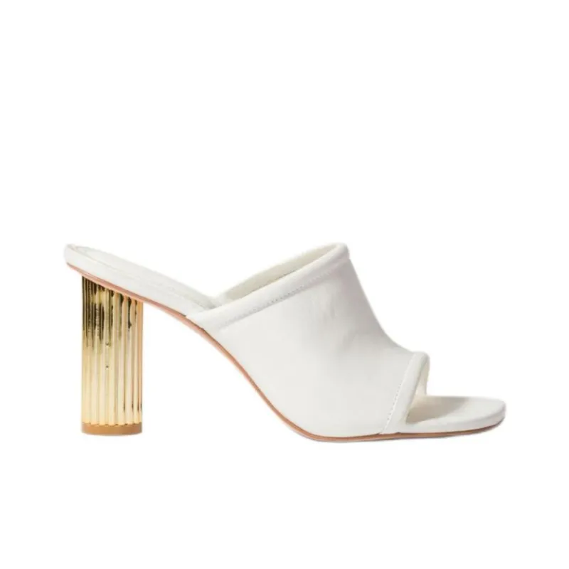 JONATHAN SIMKHAI Slide Slippers Women's White-1