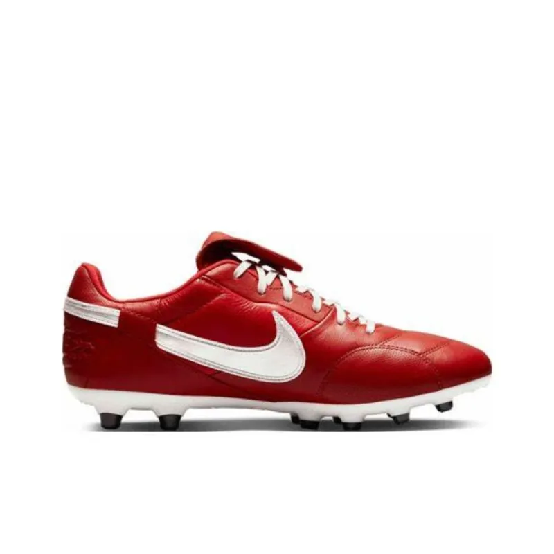 Nike Premier 3 Fg University Red Metallic Silver-1