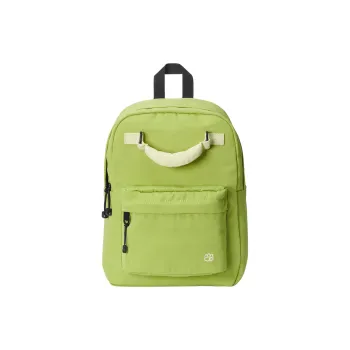 Bromen Polyester Backpack Small Size Unisex Khaki/Mustard Green/Black