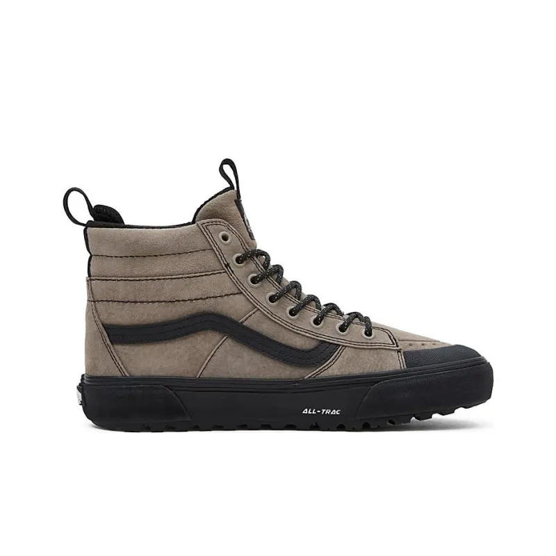Vans SK8 MTE-2 Cushioning Wear-Resistant High-Top Skateboard Shoes Unisex Beige Black-1