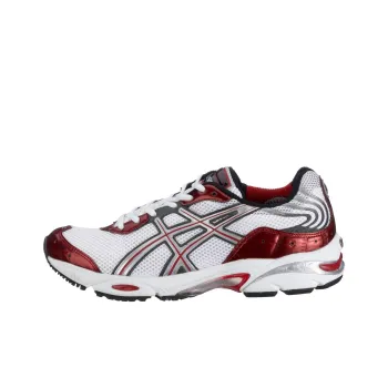 Asics Gel-Cumulus 9 Wear-Resistant Low-Top Running Shoes Women's Silver Red