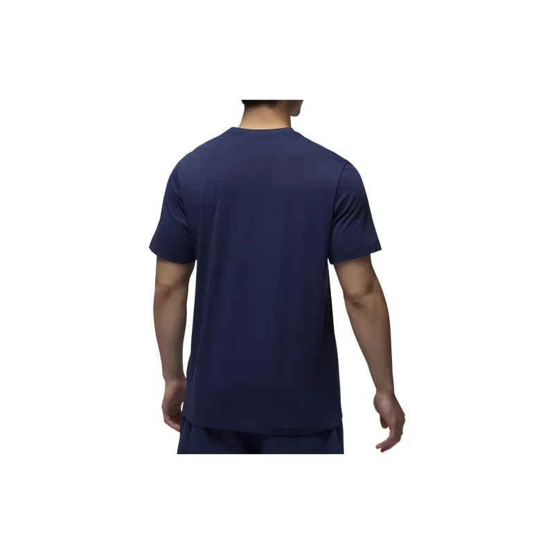Jordan T Shirts Men Dark Blue-1