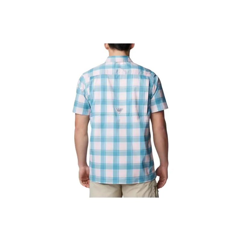 Columbia PFG Super Slack Tide™ Camp Shirt Shirt Men's Blue-1