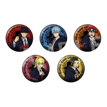 Aniple Mashle  Magic And Muscles Badges