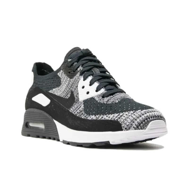 Nike Air Max 90 Ultra 2.0 Flyknit Black/Black-White-Anthracite Women's-1