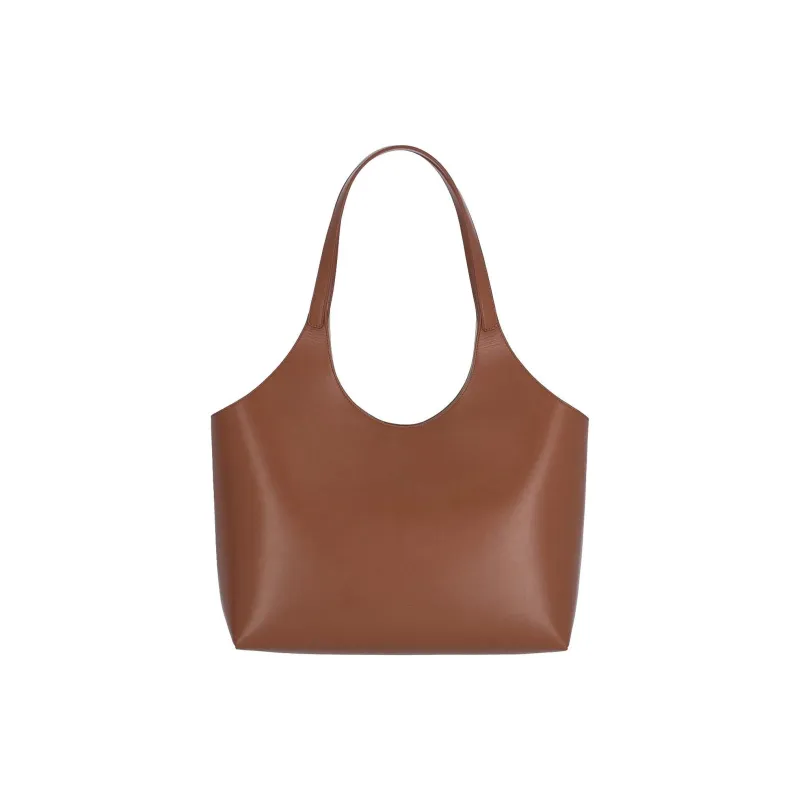 AESTHER EKME Calfskin Tote Bag Shopping Bag Handbag Shoulder Bag Women's Brown-0