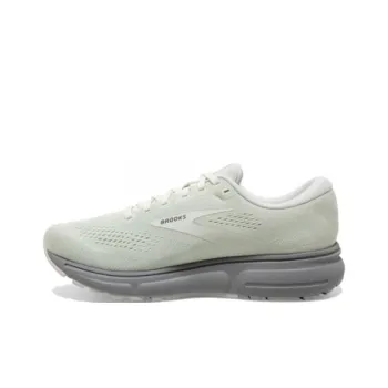 Brooks Ghost 15 Cushioning, Wear Resistant Low Top Casual Running Shoes Women's Gray Green