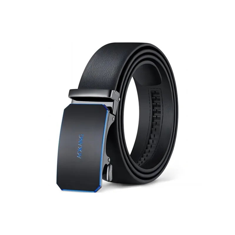 AOKANG Genuine Cow Leather Belts Men's Width 3.5CM-8