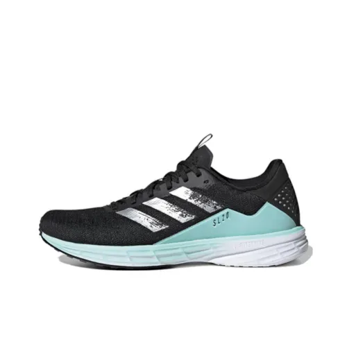 Adidas Sl20 Running Shoes Women's Low-Top Black/Green