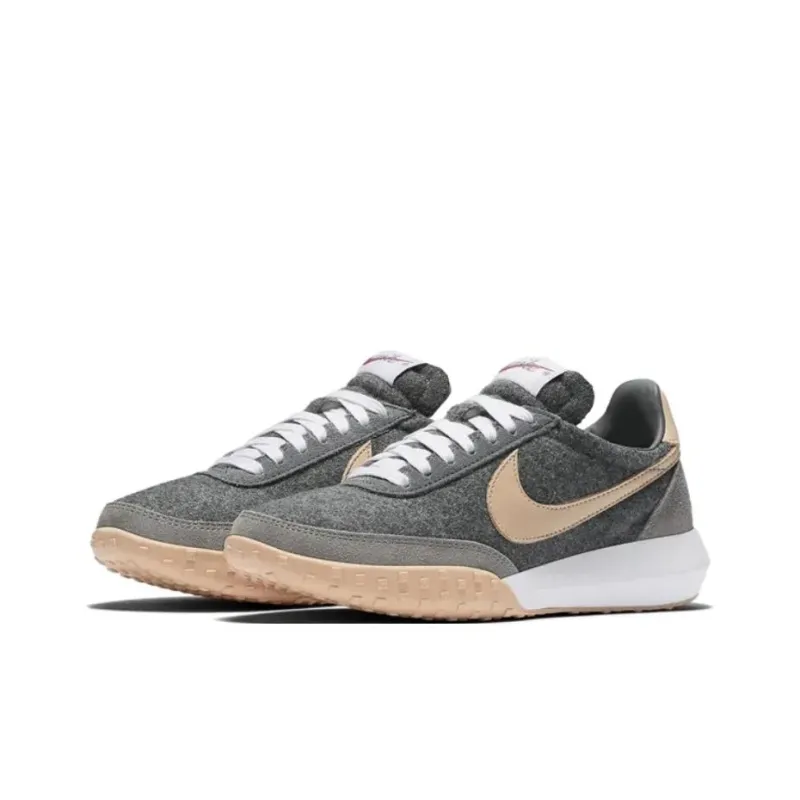 Nike Roshe Waffle Racer Premium Cool Grey Vachetta Tan Women's-2