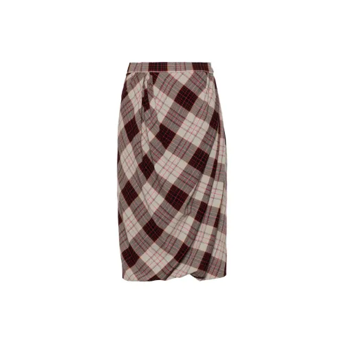 Vivienne Westwood Casual Long Skirts Women's Red