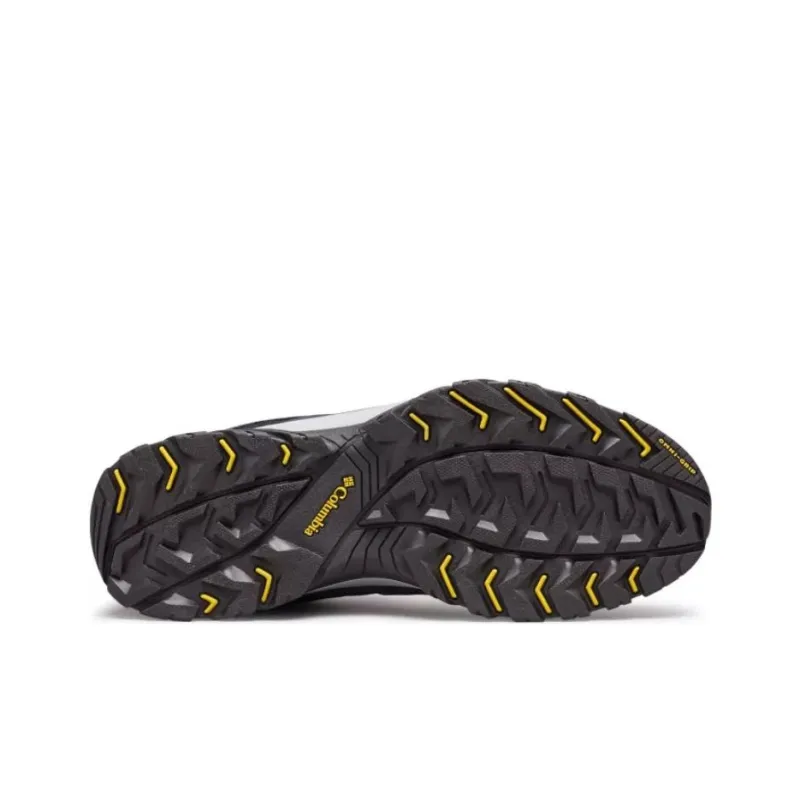 Columbia Crestwood Slip Resistant, Abrasion Resistant, Lightweight Low Top Hiking Shoes Men's Cool Gray-4