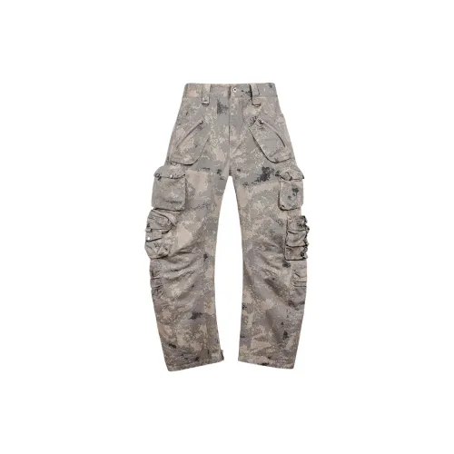 UNDERWATER Cargo Pants Unisex Desert Camouflage