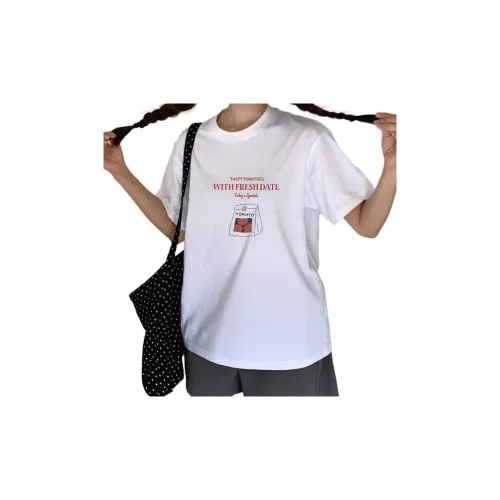 Weixi T-Shirts Women's White