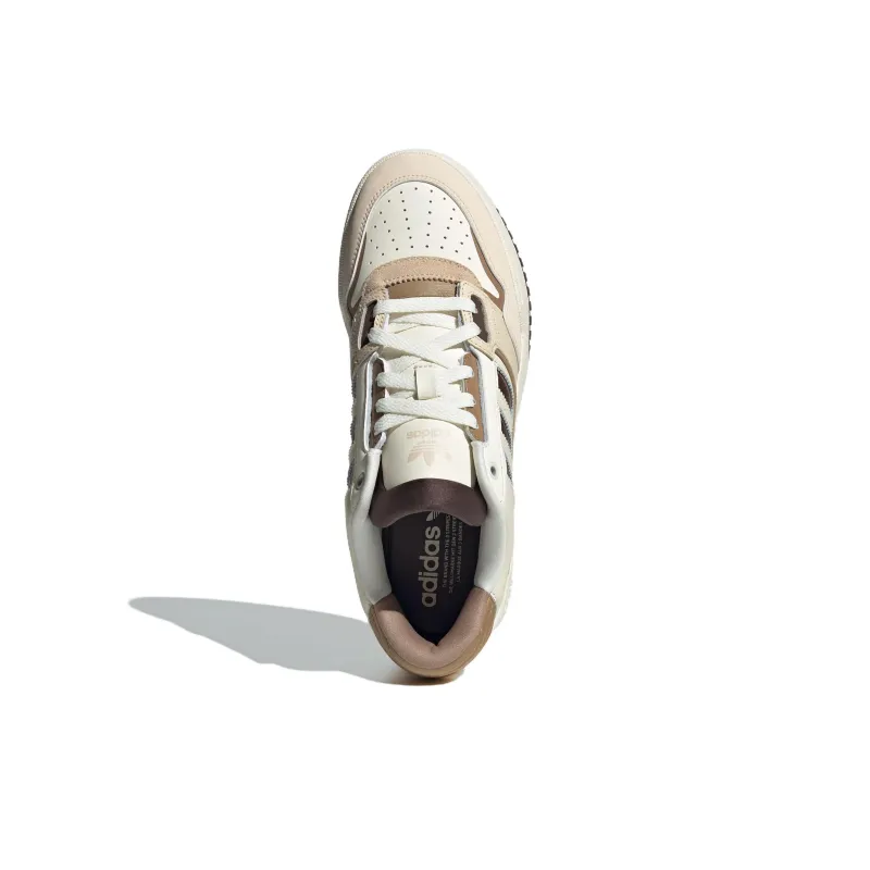 Adidas Originals Drop Step 2.0 Low Top Skateboard Shoes Unisex White Brown-3