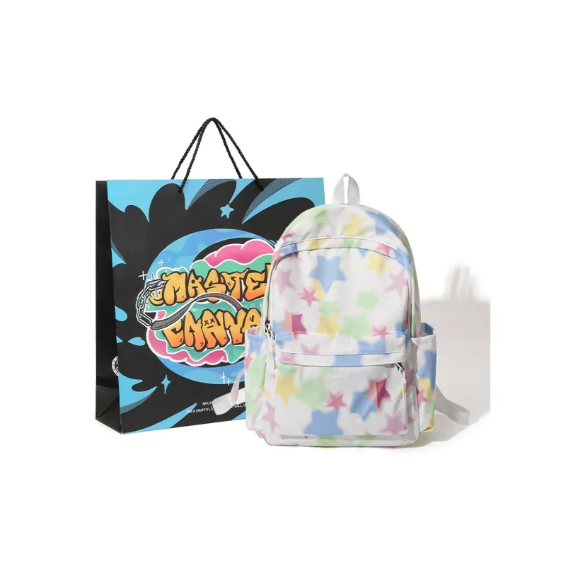 MASTER CANVAS Backpacks White Shopping Bag-1