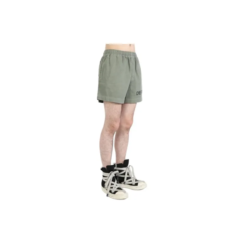 Gallery Dept. Logo print Cotton Shorts-4