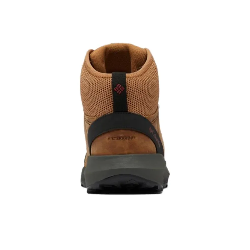 Columbia Trailstorm Anti-Slip Wear-Resistant Mid-Top Trekking Shoes Men's Brown-3