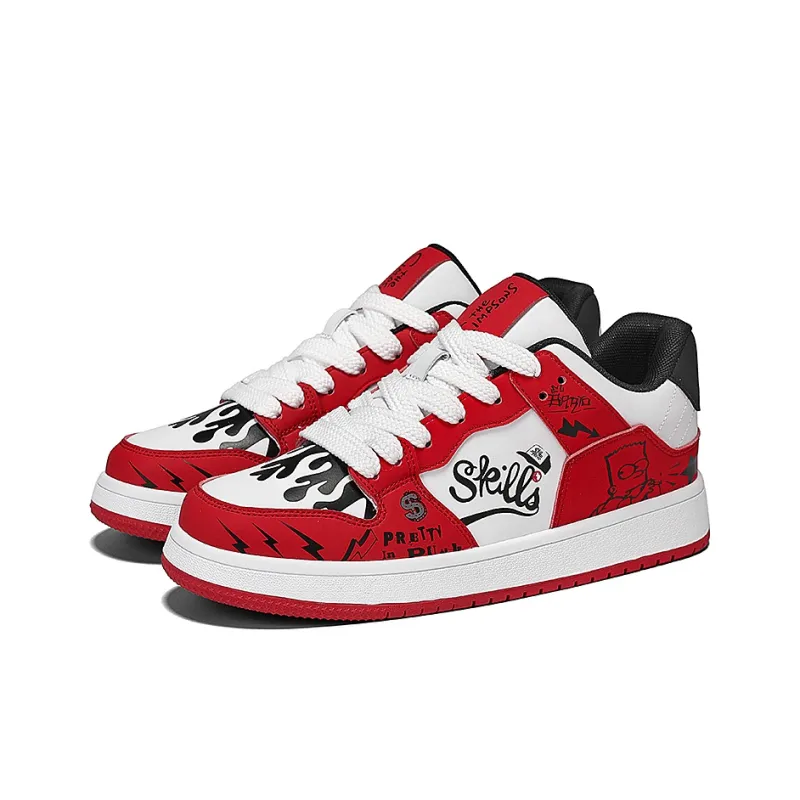 The Simpsons Low Top Skateboard Shoes Unisex-52