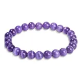 Violet Beaded Bracelet