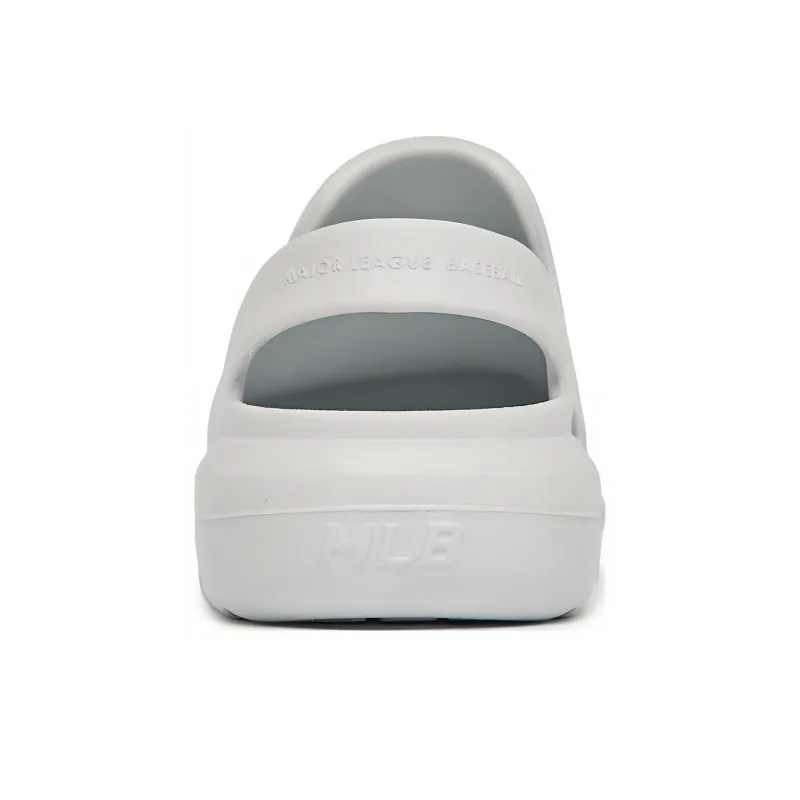 MLB Sandal Chunky Bouncer Rubber Sole Abrasion Resistant Closed Toe Slippers Unisex Gray-4