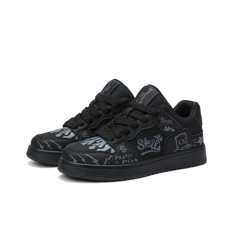 The Simpsons Low Top Skateboard Shoes Unisex-64
