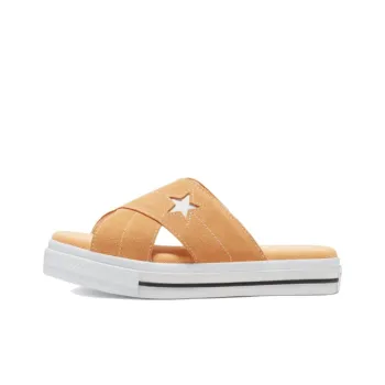Converse One Star Slip Sandal Yellow Women's