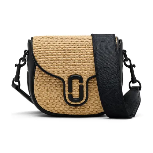 MARC JACOBS The Small Woven J Marc Saddle Bag