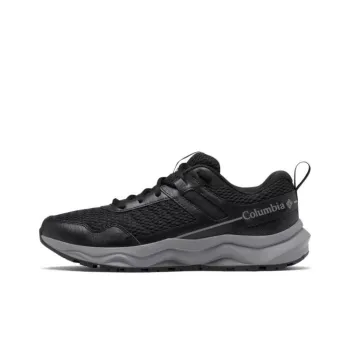 Columbia Plateau Anti-Slip Wear-Resistant Low-Top Outdoor Shoes Men's Black