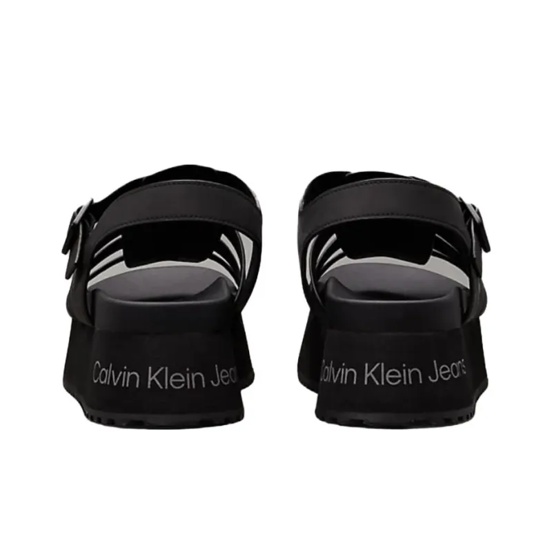 CKJ CALVIN KLEIN JEANS Roman Sandals 5.6cm Women's Black-4