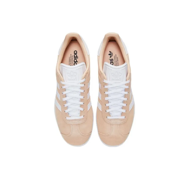 Adidas Gazelle Magic Beige Cloud White-2
