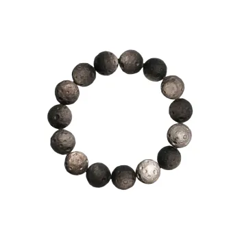 Noritake Obsidian Jade Bracelets Unisex