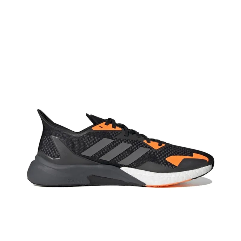 Adidas X9000L3 Black Grey Signal Orange-1