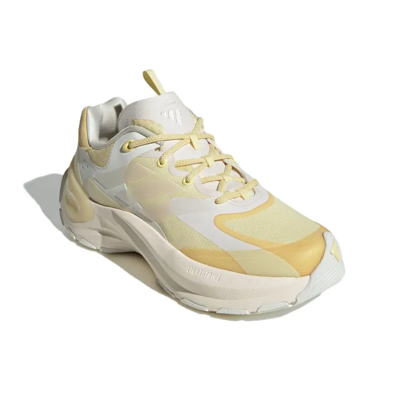 Adidas Maxxwavy Anti Slip Wear Resistant Low Top Chunky Sneakers Unisex Yellow-2