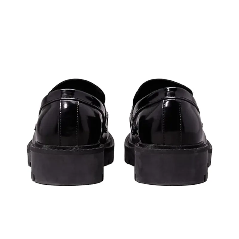 CKJ CALVIN KLEIN JEANS Loafers 3.4cm Women's Black-4