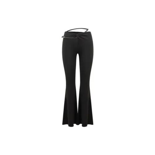 COURREGES Casual Pants Women's Black