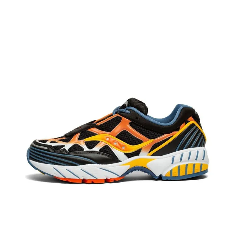 saucony Grid Web Black Orange-0