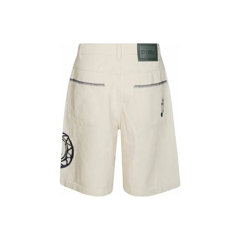 DROLE DE MONSIEUR Le Short Art Knee Length Shorts-1