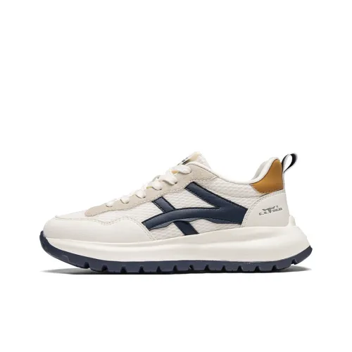 G.N.SHIJIA Casual Shoes Men Low-Top White/Blue