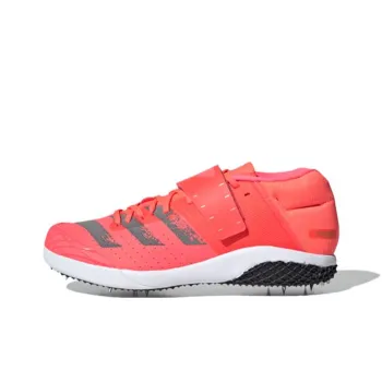Adidas Adizero Javelin Slip Resistant Low Top Running Shoes Unisex Pink White Black