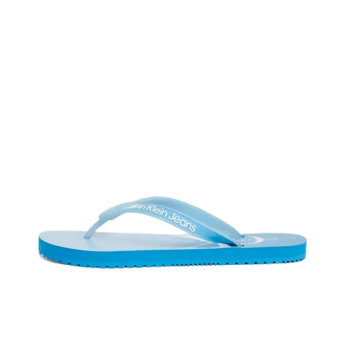 CKJ CALVIN KLEIN JEANS Flip Flops Women's Blue