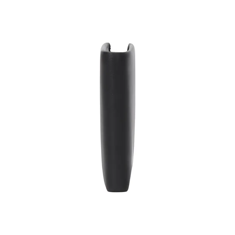 ELLE HOMME Cow Leather Wallet Regular Men's Black-4