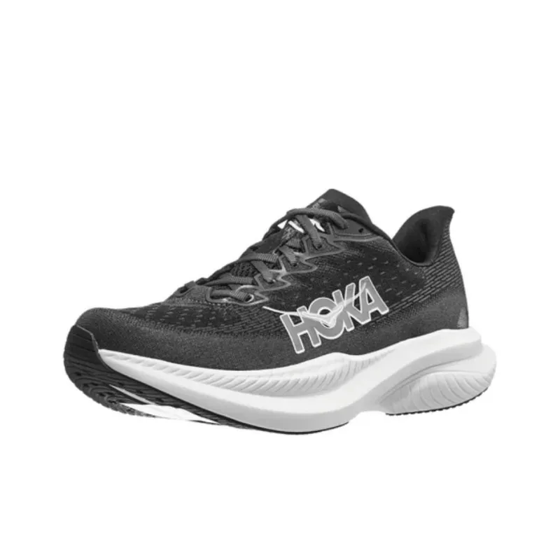 HOKA ONE ONE Mach 6 Wide 'Black White'-2