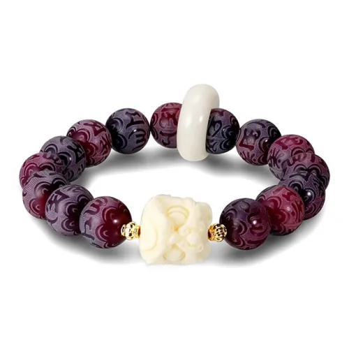 There Is You In The Long World White Jade Bodhi Bracelets Unisex