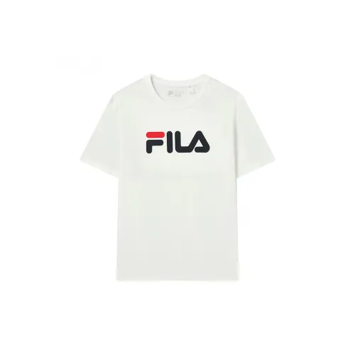 FILA T-Shirts Unisex Snow White