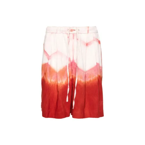 Story Mfg. Bridge Grapefruit Clamp-dye Shorts