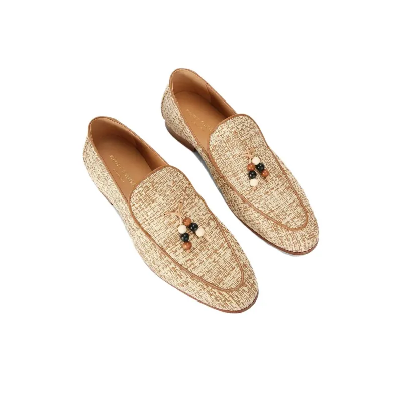 Kurt Geiger London Henri Loafers Men's Beige-3