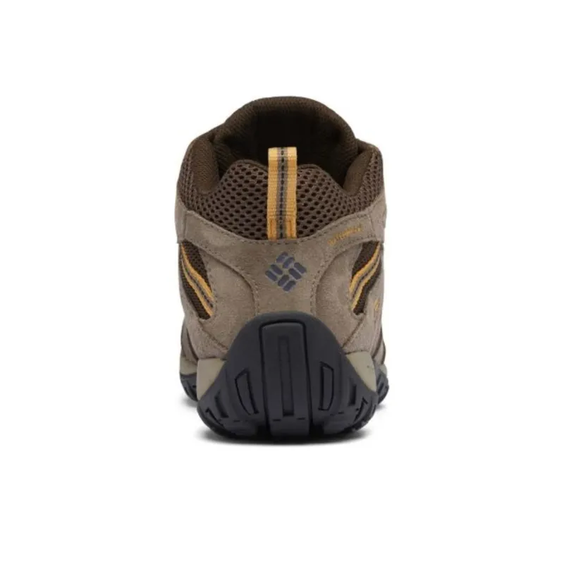 Columbia Redmond Anti Slip Wear Resistant Mid Top Running Shoes Men's Coffee-3