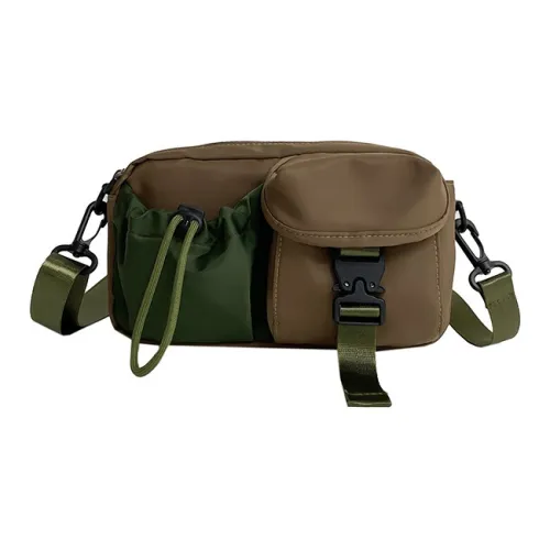 Barang Bear Oxford Crossbody Bag Regular Unisex Multicolor