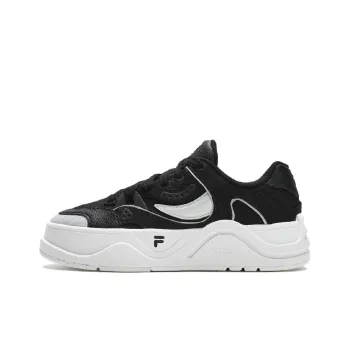 FILA FUSION 50 50 Slip Resistant Cushioning Wear Resistant Low Top Skateboard Shoes Women's Black/Lunar Rock Gray